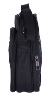 TravelN Meet Schultertasche hoch aus Spinnstoff schwarz
