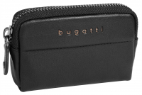 Bugatti 'Nome' Schlüsseletui echt Leder Schwarz