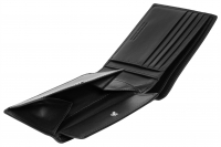 Bugatti 'Super Slim' Scheintasche Querformat RFID-Schutz schwarz