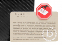 Bugatti 'Comet' Scheintasche mit Klappe Schwarz