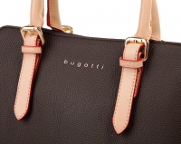 Bugatti 'Ella' Handtasche Dunkelbraun