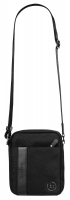 Bugatti 'Nero' Schultertasche Schwarz