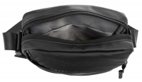 Bugatti 'Blanc' Schultertasche Schwarz