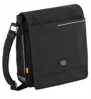 Camel active City Flap Bag M Top Zip Umhängetasche black