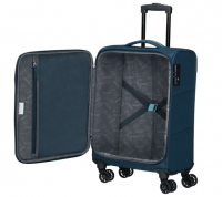 American Tourister 'Powertrip' 4-Rad Bordtrolley S 55cm 37l 2,5kg navy