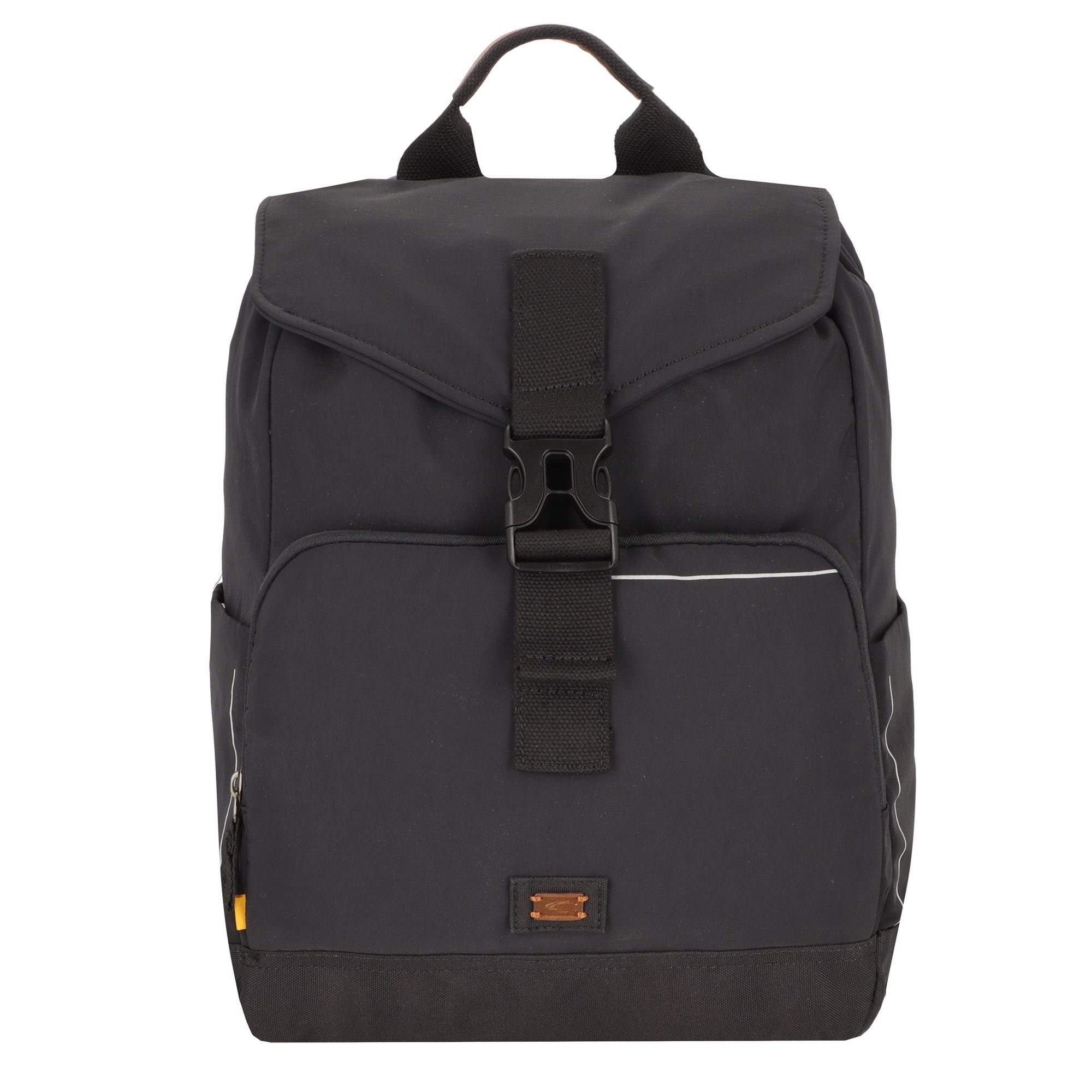 Camel active City Backpack S Rucksack mit Laptopfach schwarz
