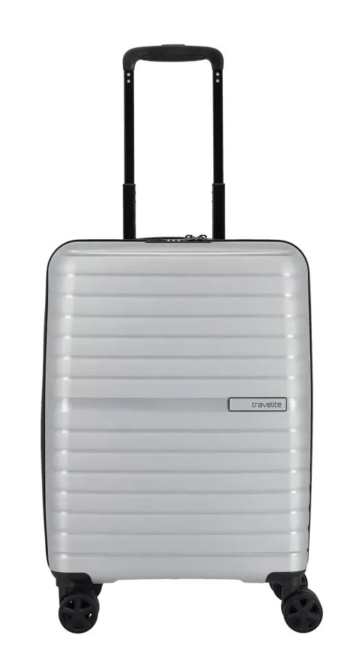 Travelite 'Trient' 4-Rad Cabinentrolley S 55cm 2,4kg 36l silber