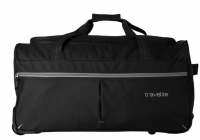 Travelite 'Basics Fast' Rollenreisetasche 65cm 1,8kg 73L schwarz/grau