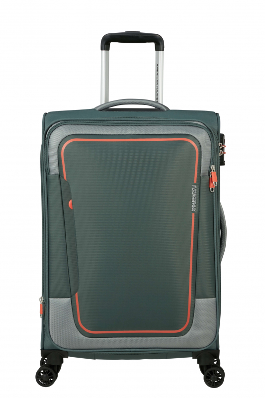 American Tourister 'Pulsonic' Spinner 68cm 2,8kg 64l/74l dark forest