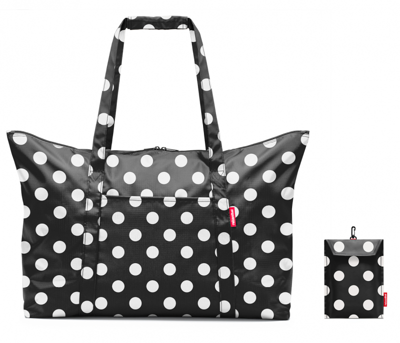 Reisenthel  'mini maxi travelbag' Einkauftasche 30l dots weiß