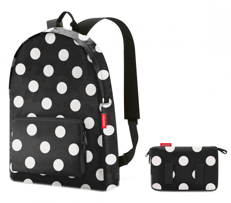 Reisenthel  'mini maxi ' Rucksack 14l dots weiß