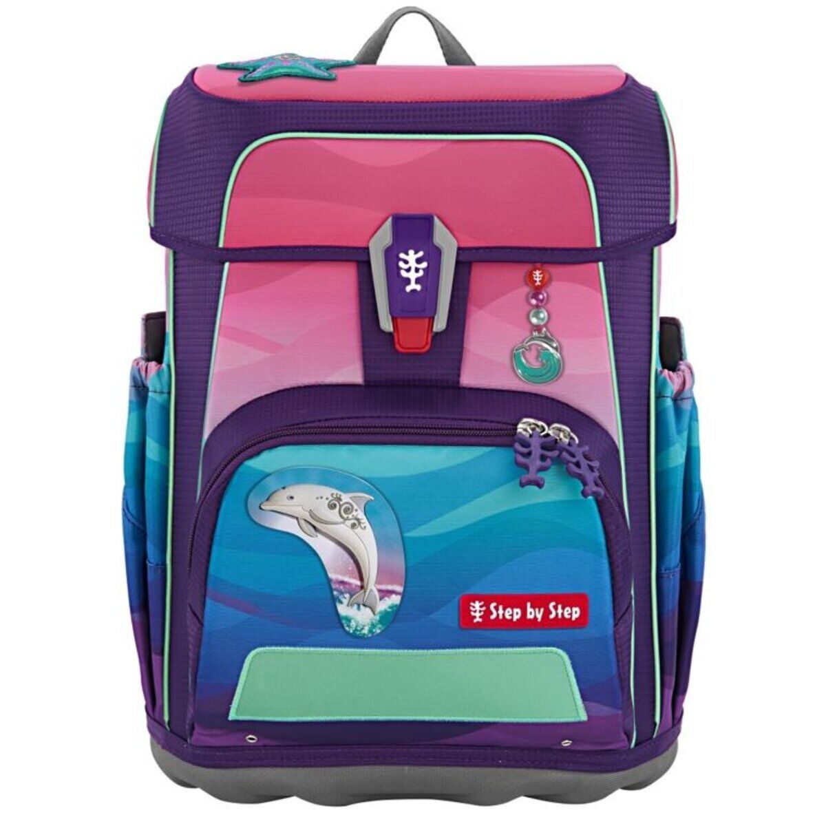 Step by Step 'Dolphin Lana' Cloud Ocean Schulrucksack-Set 5tlg. 990g 19,0l