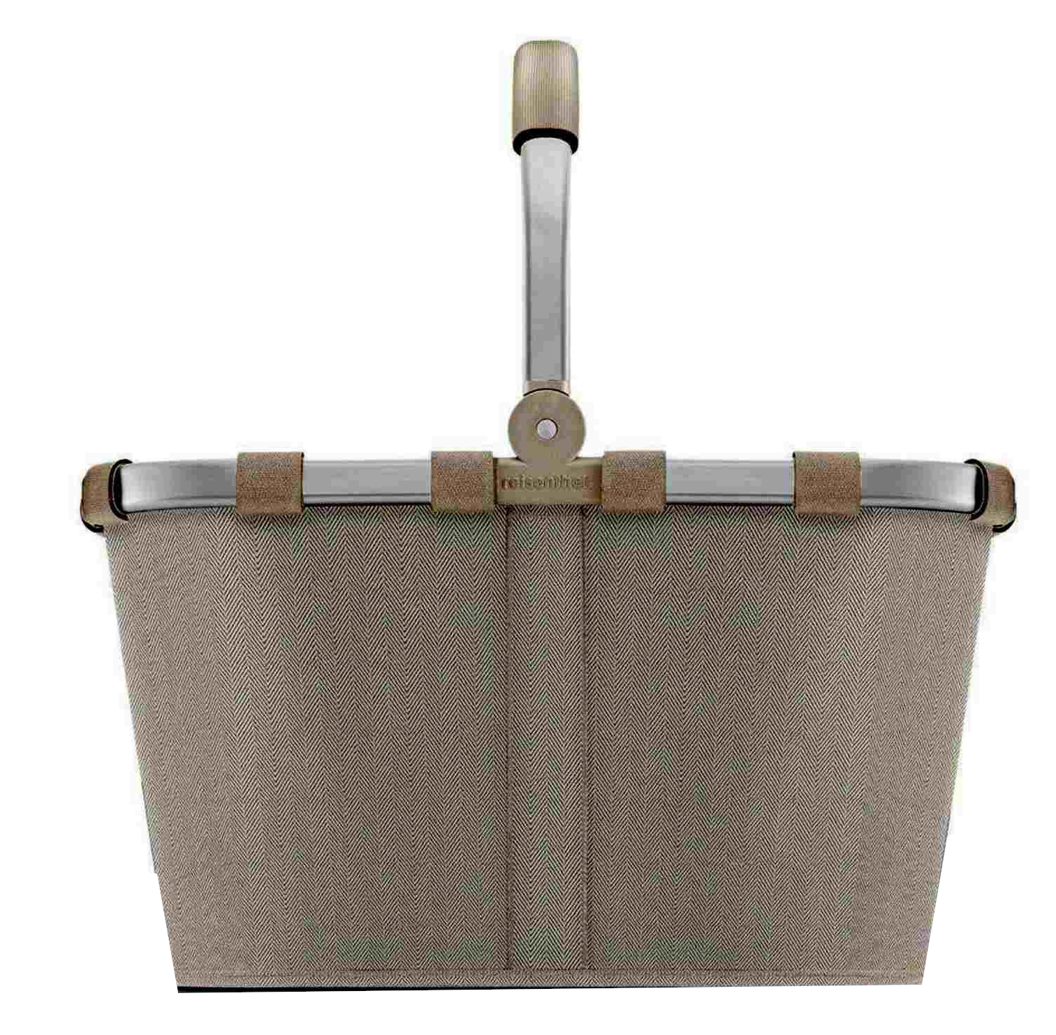Reisenthel  'Carrybag' Einkaufskorb frame 22l herringbone sand