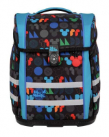 McNeill 'Micky Mouse' Schultaschenset 5tlg Ergo Perfecto 1200g 22l