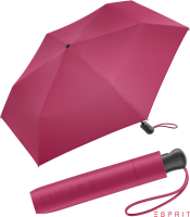 Esprit 'Easymatic' Slimline Faltschirm auf/zu automatic Vivacious pink