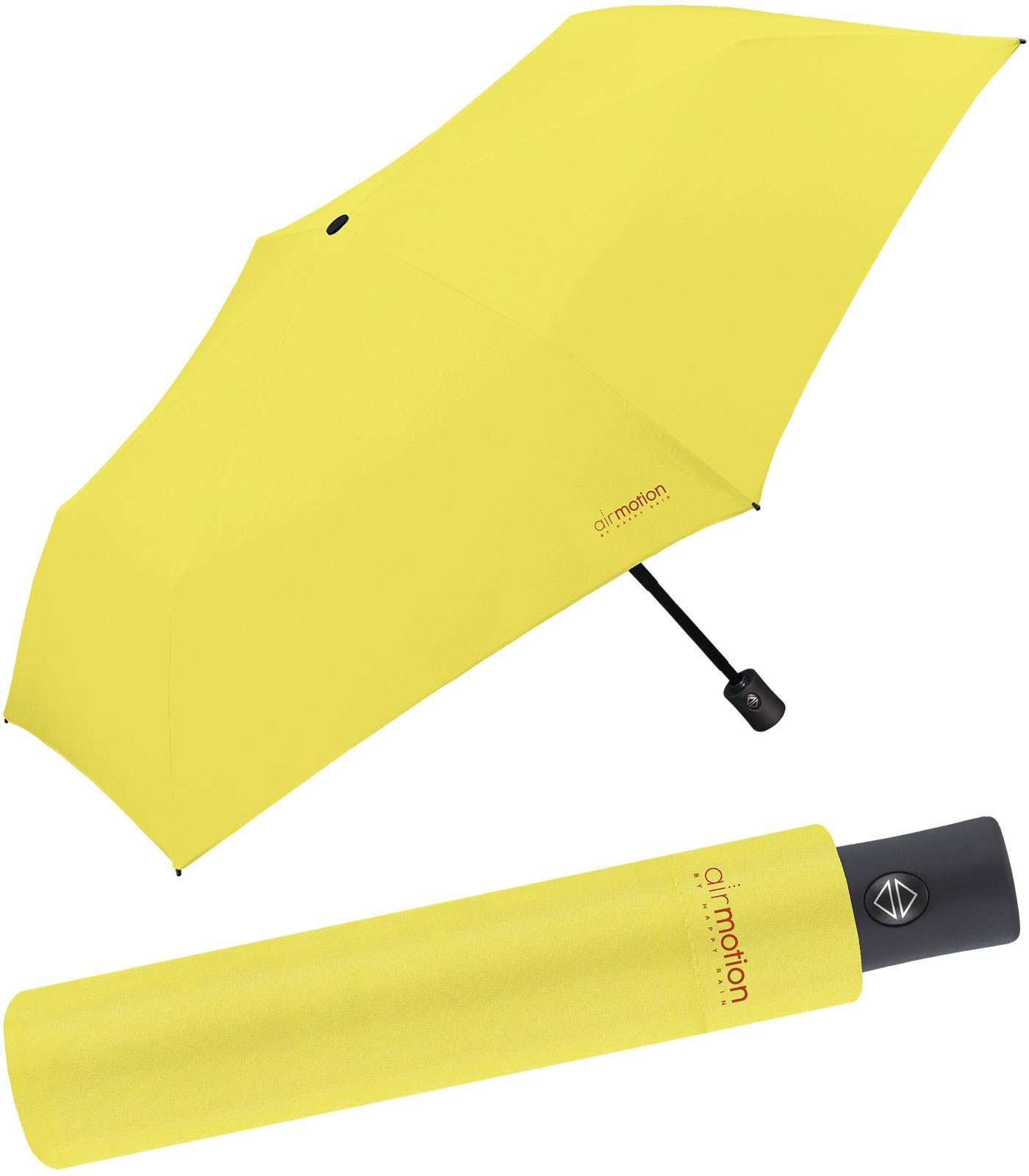 Happy Rain 'Air Motion' Easymatic auf/zu 174g extrem leicht, überschlagsicher sulphur