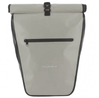 Franky Fahrradtasche mit Laptopfach wasserdicht 29l 500D PVC silver reflectiv