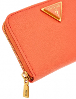 Guess ' Cosette SLG' Medium Zip Around Damenbörse mit RV orange