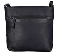 Newbags Handtasche Leder dunkelblau