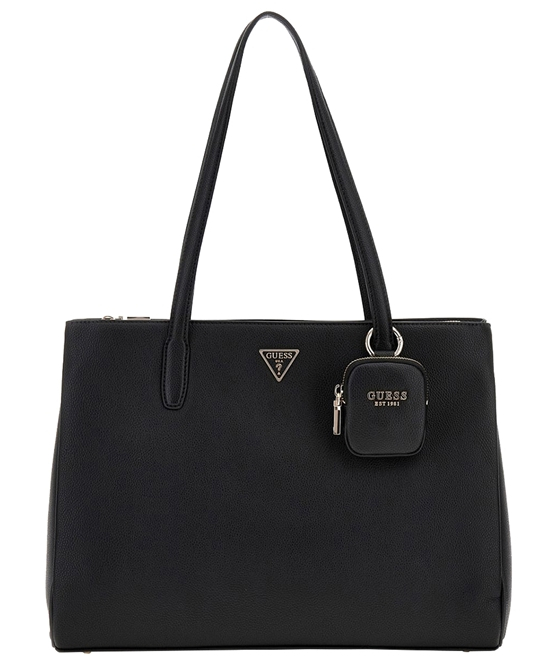 Guess 'Power Play' Damentasche Shopper Synthetik black