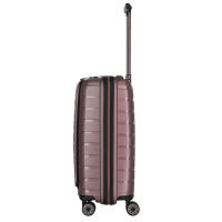 Travelite 'Air Base' 4-Rad-Bordtrolley S mit Vortasche 55cm 2,6kg 43l Flieder