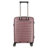 Travelite 'Air Base' 4-Rad-Bordtrolley S mit Vortasche 55cm 2,6kg 43l Flieder