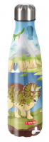 Step by Step 'Dino Tres' Isolierte Edelstahl-Trinkflasche 0,5l