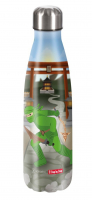 Step by Step 'Ninja Kimo' Isolierte Edelstahl-Trinkflasche 0,5l