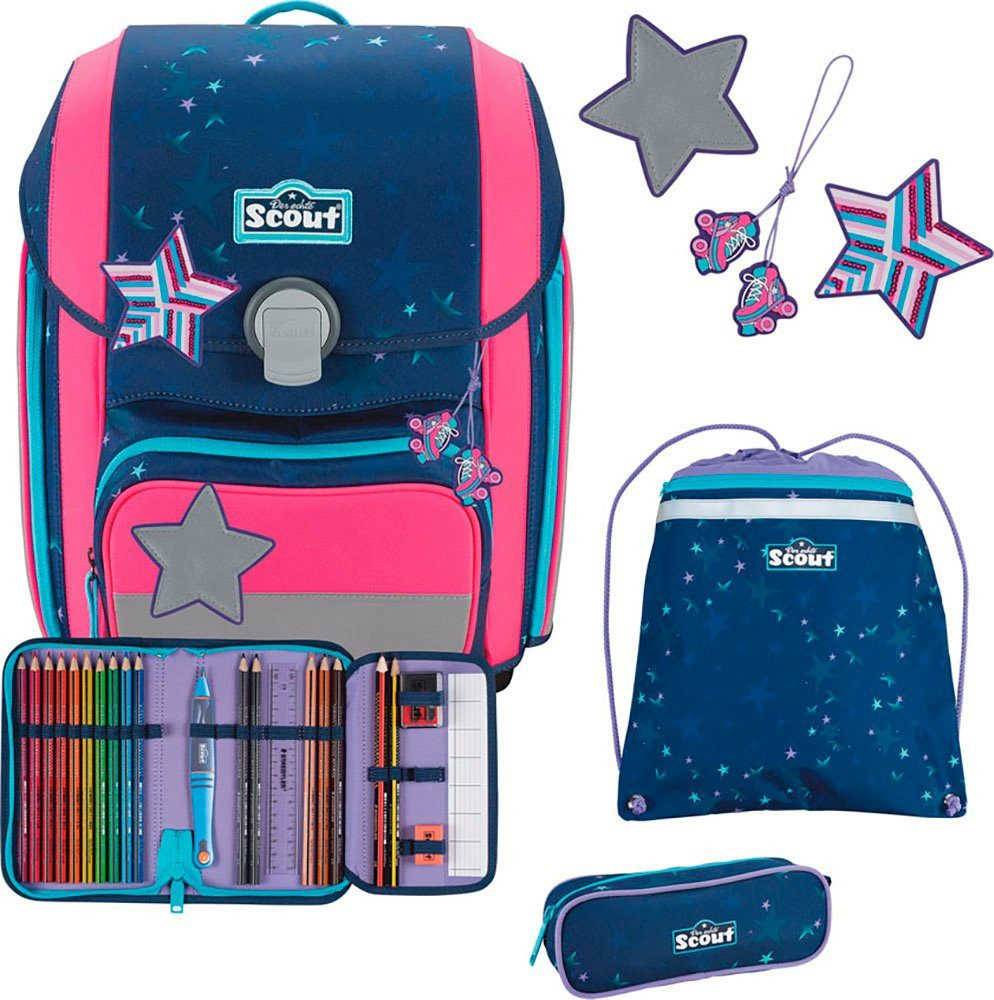 Scout 'Neo Set' Schulranzenset 4tlg. 1250g 21.5l Pretty Star