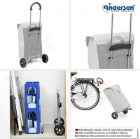 Andersen 'Scala' Shopper Caro 45l 40kg Traglast MADE in GERMANY  weiß