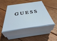 Guess 'Jena SLG' Small Zip Around Damenbörse klein Synthetik taupe logo