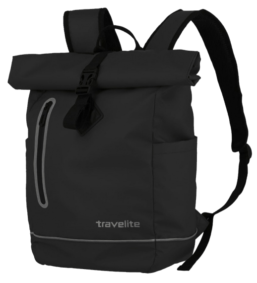 Travelite 'Basics' Rucksack Plane Melange Schwarz