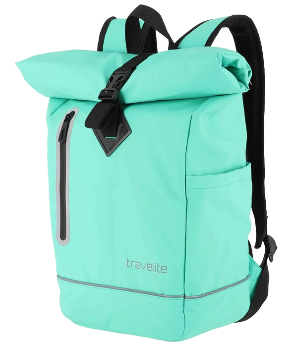 Travelite 'Basics' Rucksack Plane Melange Hellgrün