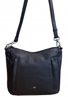 Prato 'LM Shahid' RV-Umhängetasche echt Rindleder dark blue