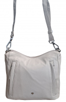 Prato 'LM Shahid' RV-Umhängetasche echt Rindleder light beige