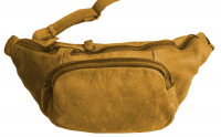 Jocorda 'Angela' Gürteltasche/Crossbag echtes, gewaschenes Leder gelb