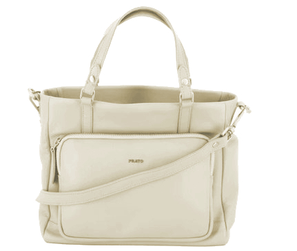 Prato 'LM Shahid' Umhängetasche echt Leder light beige