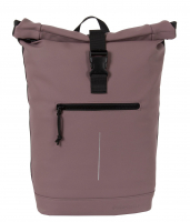 New-Rebels 'Mart' Roll-up Rucksack mit Laptopfach Polyester old purple