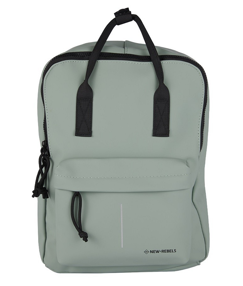 New-Rebels 'Mart' Handel Rucksack salie green