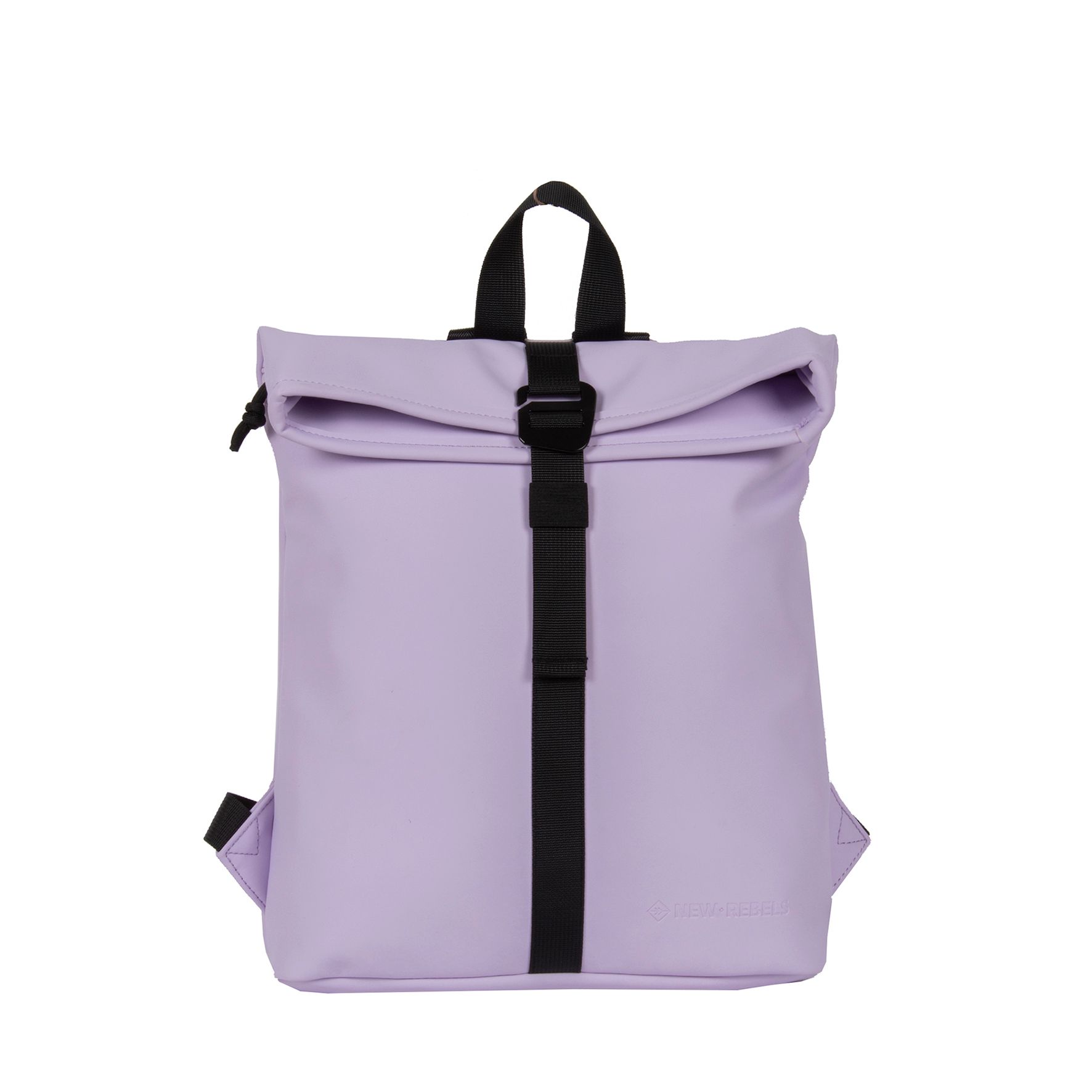 New-Rebels 'Mart' Roll-up Rucksack klein Polyester lila