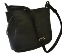 Jocorda 'Constanza' Multi-Shopper, echtes Leder schwarz