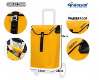 Andersen `` Ortlieb' Royal Shopper 49l 50kg Tragkraft MADE IN GERMANY gelb
