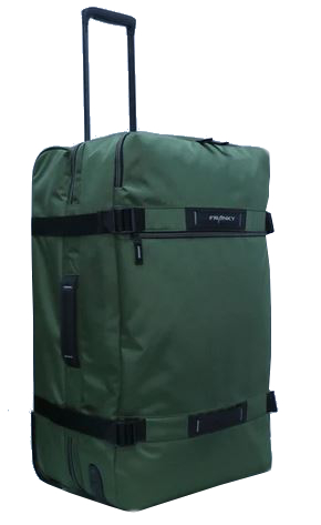 Franky Rollenreisetasche L mit Rucksackfunktion  75cm 3,2kg khaki