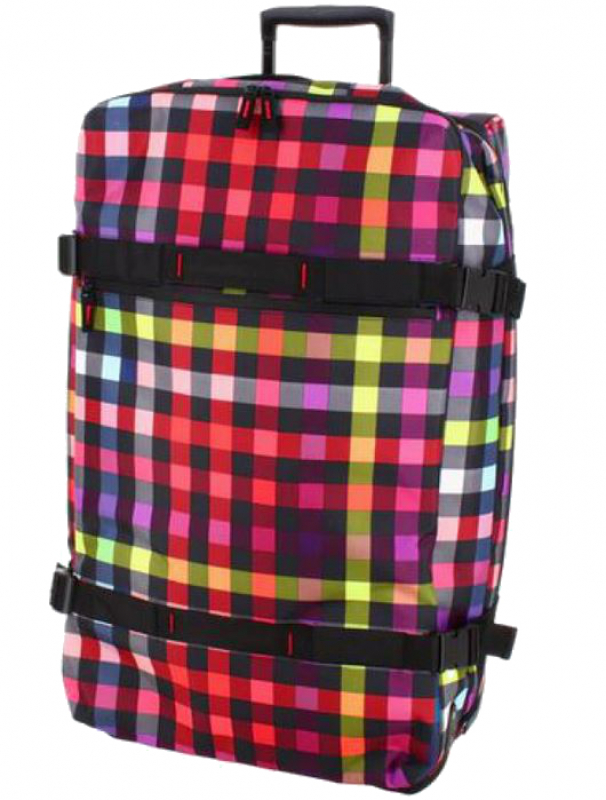 Franky Rollenreisetasche L mit Rucksackfunktion  75cm 3,2kg multicolorcheck