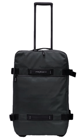 Franky Rollenreisetasche M mit Rucksackfunktion 62cm 2,75kg black