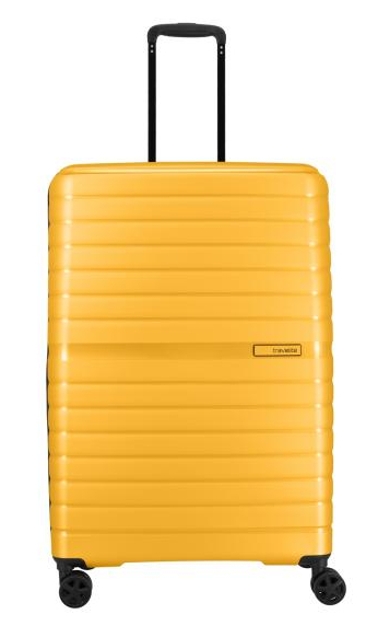 Travelite 'Trient' 4-Rad Trolley L 76cm 3,7kg 100l gelb
