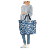 Reisenthel 'Shopper XL' Einkaufstasche groß 35l flora blue