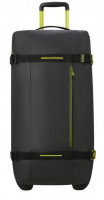 American Tourister 'Urban Track' Duffle/WH L Coated 3,2kg 116L black/lime