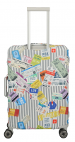 Travelite 'Accessoires' Kofferhülle M bis 71cm Tickets multi.color