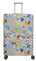 Travelite 'Accessoires' Kofferhülle L bis 77cm Tickets multi.color